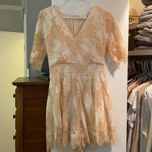 Lace romper